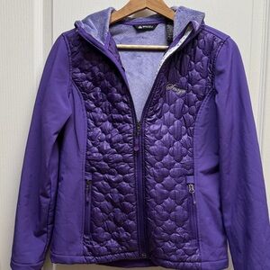 Snozu Girl’s Quilted Hooded Jacket with fleece lining Size 14/16